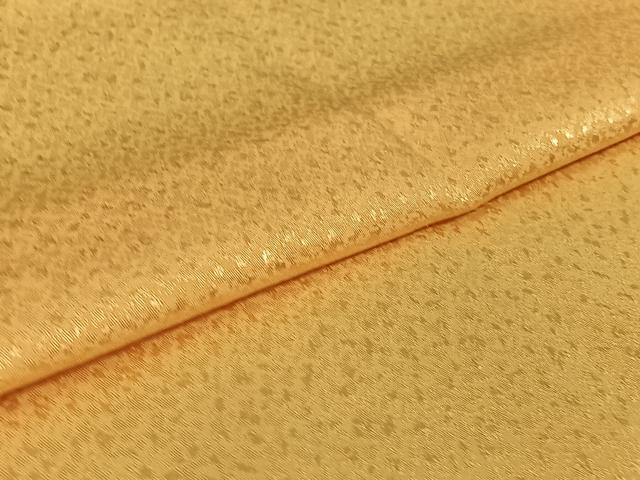 平和屋着物▽男性 色紋付 半襦袢セット 着物:支子色 襦袢:白色 洗える着物 AABG0956jh