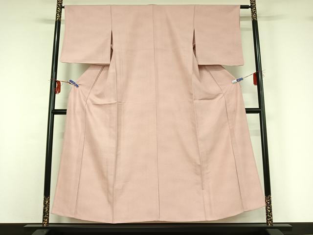 平和屋着物▽上質な小紋 単衣 霞文 暈し染め 正絹 逸品 AABG1009jh