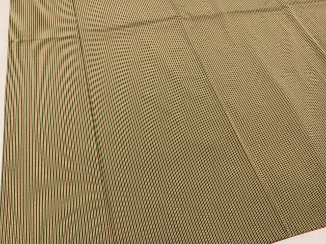 平和屋着物●洗える最高級着物 <英>はなぶさ謹製 小紋 縞 AABG1104ph