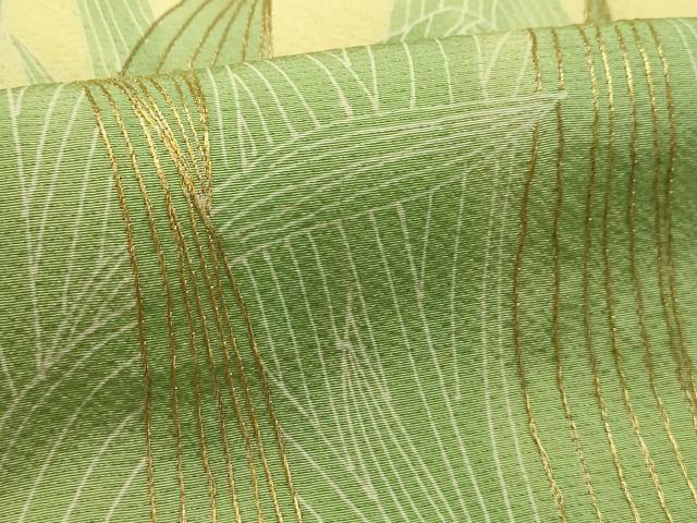 平和屋着物■訪問着 刺繍 舞花文 金糸 正絹 逸品 AABG1194sx