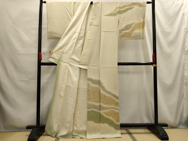 平和屋着物■訪問着 霞文 暈し染め 正絹 逸品 AABG1206sx