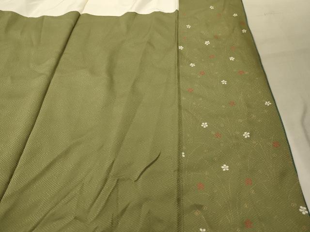 平和屋着物■訪問着 絞り 草花文 暈し染め 金彩 正絹 逸品 AABG1266sx