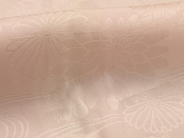 平和屋着物■振袖用長襦袢 無双仕立て 流水花地紋 正絹 逸品 AABG1275sx