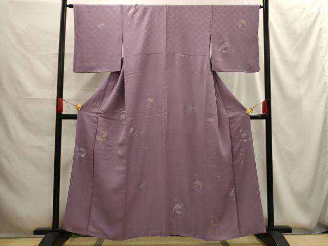 平和屋着物■金彩友禅作家 堤順三 訪問着 稲穂 金銀彩 正絹 逸品 AABG1293sx