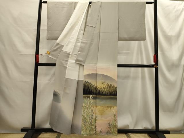 平和屋着物■豪華色留袖 泰常 風景文 暈し染め 金彩 正絹 逸品 AABG1308sx