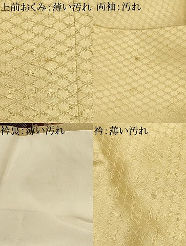 平和屋着物■訪問着 花蝶文 暈し染め 金彩 正絹 逸品 AABG1365sx