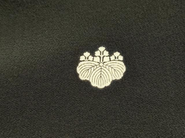 平和屋着物■豪華黒留袖 駒刺繍 扇面風景文 金彩 正絹 逸品 AABG1465sx