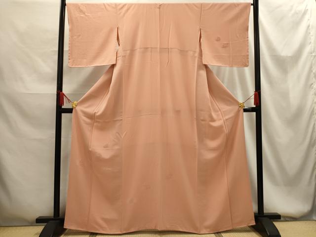 平和屋着物■中国三大刺繍 相良刺繍 無地絵羽訪問着 花籠文 一斤染色 正絹 逸品 AABG1502sx