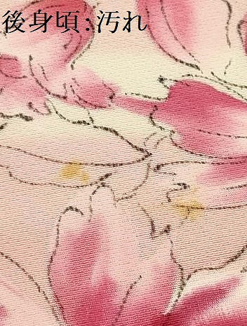 平和屋着物■上質な小紋 手描き 枝花文 正絹 逸品 AABG1535sx