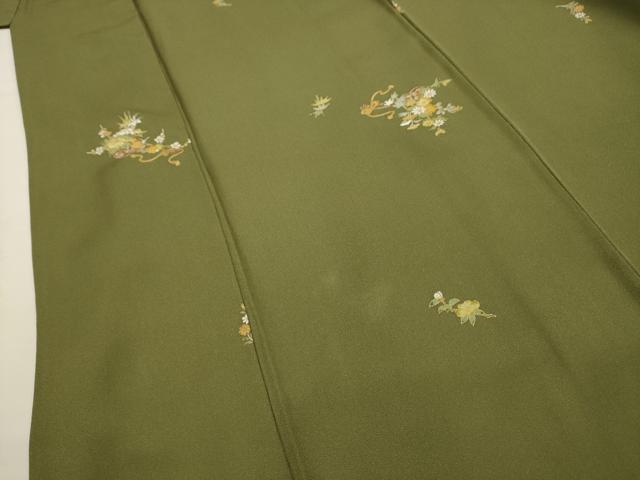 平和屋着物■上質な小紋 花車文 金彩 正絹 逸品 AABG1582sx