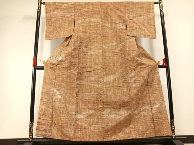 平和屋着物■上質な紬 霞文 正絹 逸品 AABG1717fy