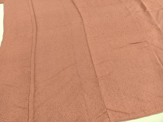 平和屋着物■上質な色無地 退紅色 正絹 逸品 未使用 AABG1764fy