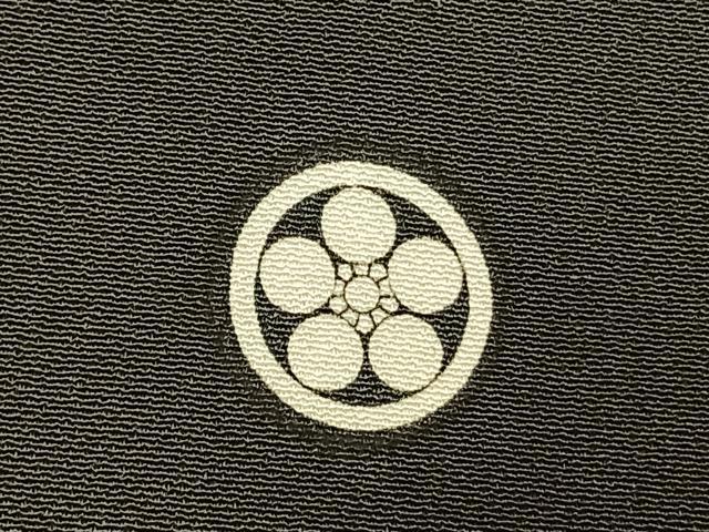 平和屋着物■豪華黒留袖 駒刺繍 花鳥文 暈し染め 金彩 正絹 逸品 AABG1766fy