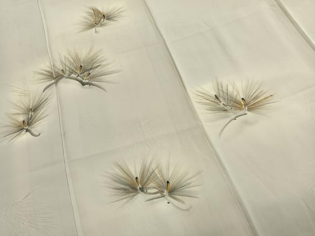 平和屋着物■訪問着 手描き 枝松文 暈し染め 金彩 正絹 逸品 AABG1792fy