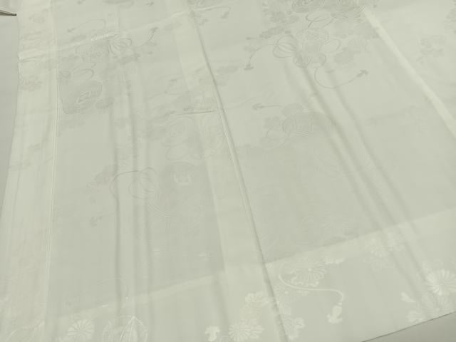 平和屋着物■長襦袢 無双仕立て 鼓地紋 洗える着物 AABG1926fy