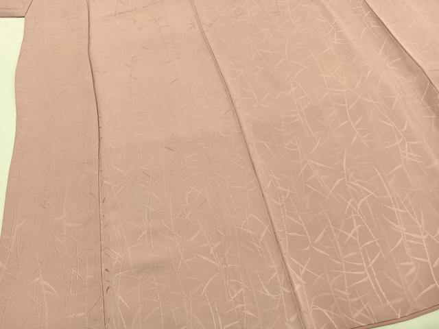 平和屋着物■上質な小紋 草葉地紋 正絹 逸品 AABG1969fy