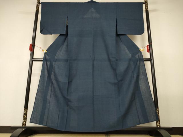 平和屋着物*夏物 色無地 紗紬 褐返色 正絹 逸品 AABG2022jd