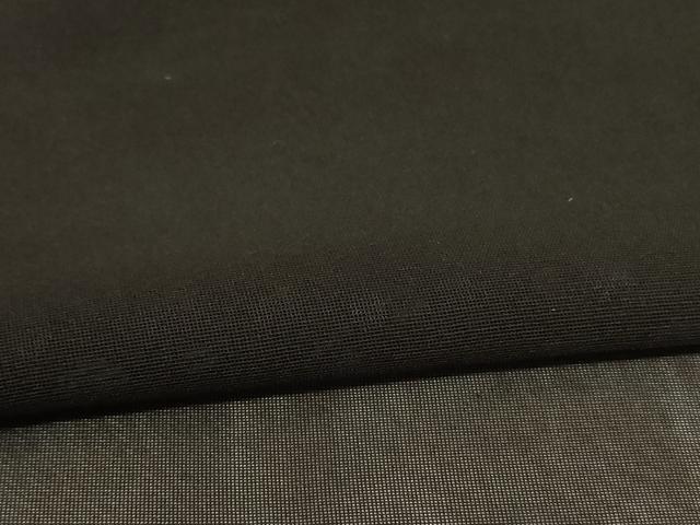 平和屋着物*夏物 小紋 紗 丸文 正絹 逸品 AABG2035jd