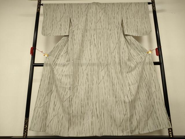 平和屋着物*夏物 小紋 絽 木賊 正絹 逸品 AABG2051jd