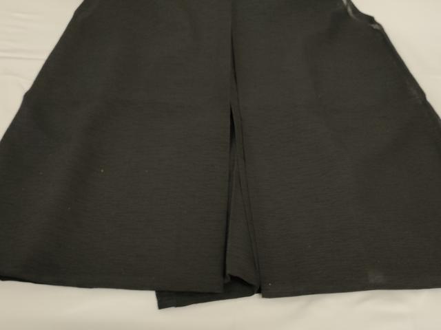 平和屋着物*夏物 男性 馬乗り袴 黒色 正絹 逸品 AABG2074jd