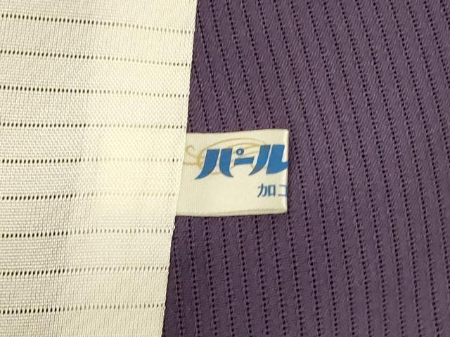 平和屋着物*夏物 訪問着 縦絽 草花文 反端付き 正絹 逸品 AABG2079jd