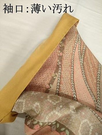 平和屋着物■上質な小紋 吉祥文 正絹 逸品 AABG2550ck