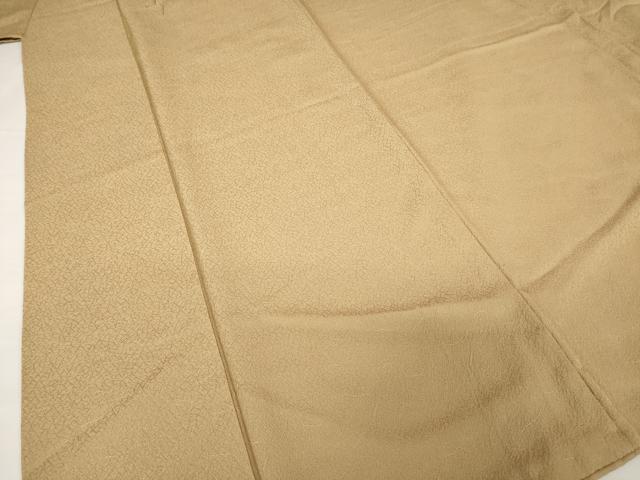 平和屋着物■上質な色無地 柴染色 正絹 逸品 AABG2627ck