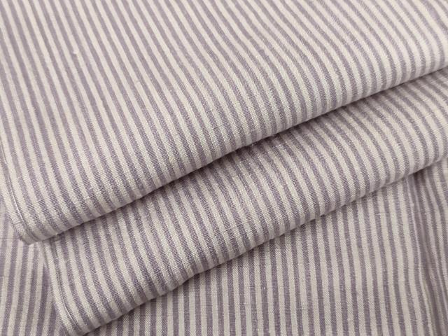 平和屋着物●結城紬 縞 正絹 逸品 AABG2781cs