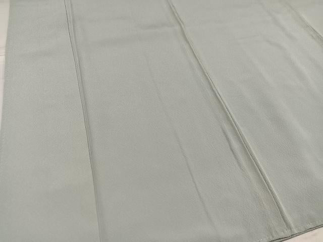 平和屋着物●上質な色無地 作家物 蕎麦切色 正絹 逸品 AABG2848ph