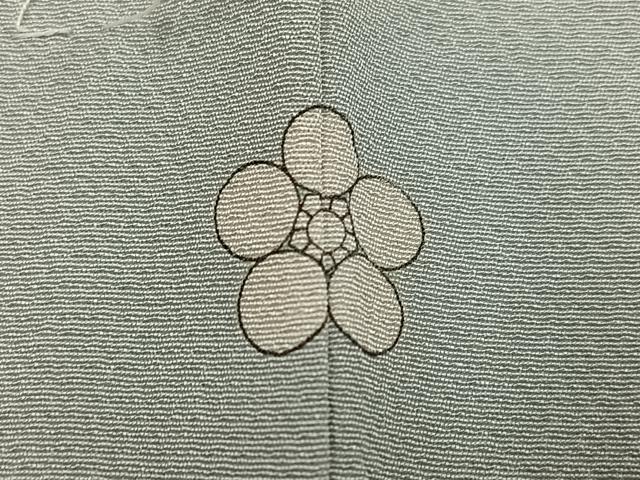 平和屋着物●上質な色無地 作家物 蕎麦切色 正絹 逸品 AABG2848ph