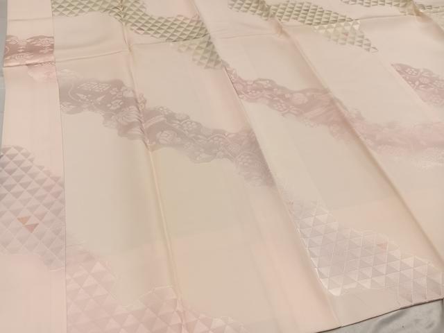 平和屋着物●長襦袢 袷 宝尽くし地紋 暈し染め 正絹 逸品 AABG2861ph