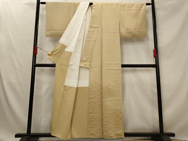 平和屋着物■訪問着 芝文 暈し染め 正絹 逸品 未使用 AABG2914st