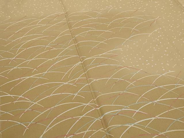 平和屋着物■訪問着 芝文 暈し染め 正絹 逸品 未使用 AABG2914st