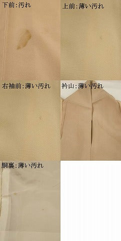 平和屋着物■訪問着 作家物 風景花文 暈し染め 金銀彩 正絹 逸品 AABG2933st
