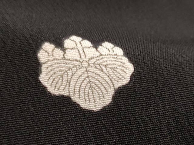 平和屋着物■豪華黒留袖 刺繍 鴛鴦 金銀糸 金彩 正絹 逸品 AABG2962st