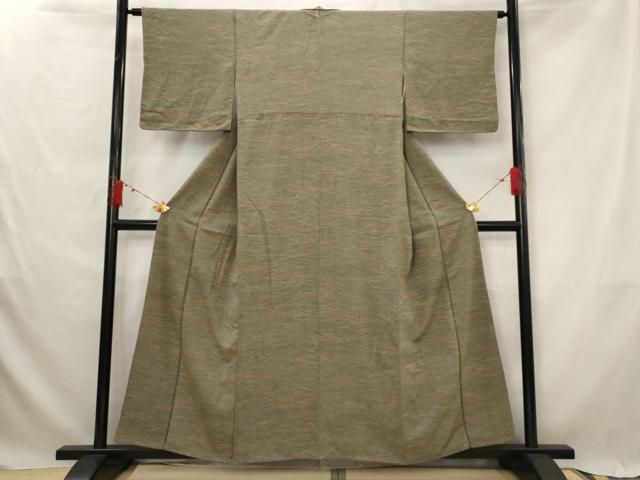 平和屋着物■上質な小紋 流水文 正絹 逸品 AABG2984st
