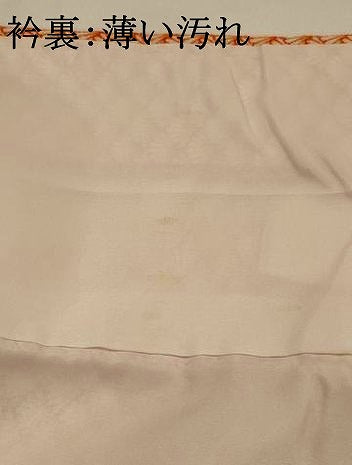 平和屋着物■上質な小紋 花青海波文 正絹 逸品 AABG2986st