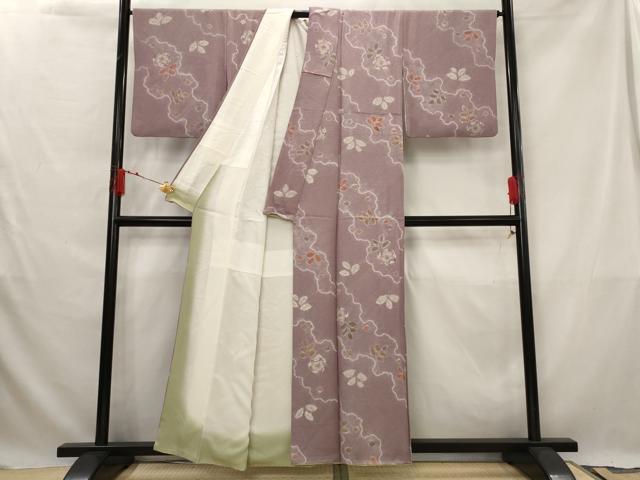 平和屋着物■上質な小紋 絞り 辻が花 正絹 逸品 AABG3002st