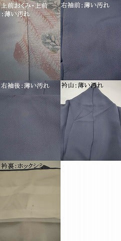 平和屋着物■訪問着 花鳥文 暈し染め 金彩 正絹 逸品 AABG3037st