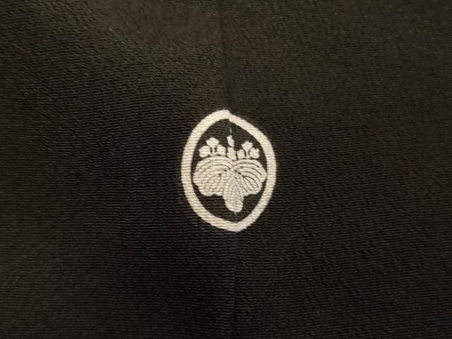 平和屋着物■豪華黒留袖 鼓舞扇花文 暈し染め 金銀彩 正絹 逸品 AABG3100ja