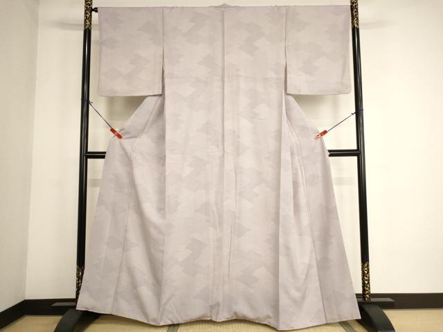平和屋着物■江戸小紋 松皮菱文 正絹 逸品 AABG3292ja