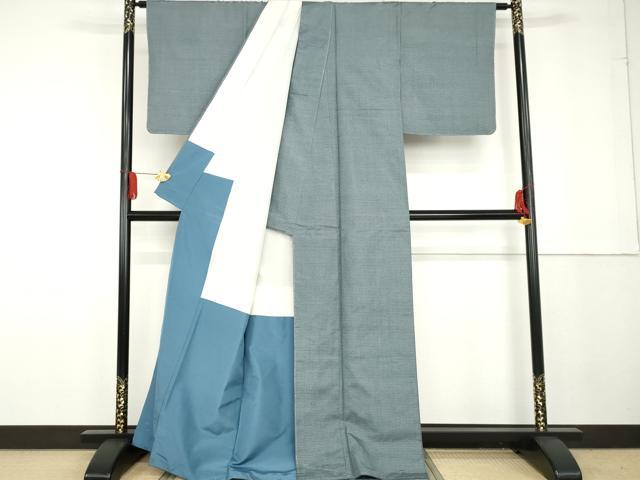 平和屋着物●本場大島紬 100亀甲 総詰め 正絹 逸品 未使用 AABG3481cs