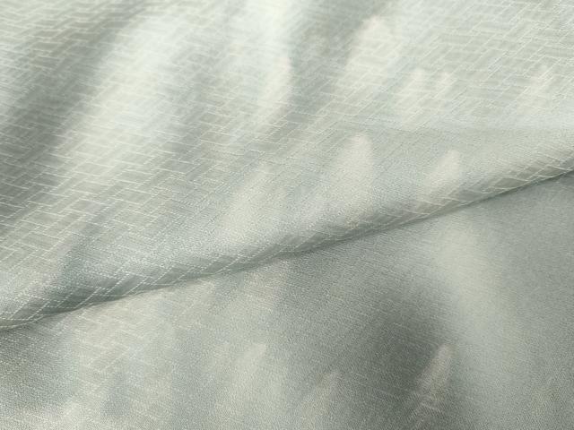 平和屋着物●染色家 岩浅公展 小紋 霞流水文 暈し染め 正絹 逸品 AABG3519cs