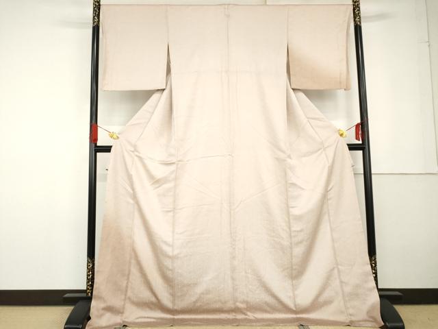 平和屋着物●訪問着 霞文 暈し染め 高島屋扱い ロング丈 背抜き仕立て 正絹 逸品 AABG3521cs