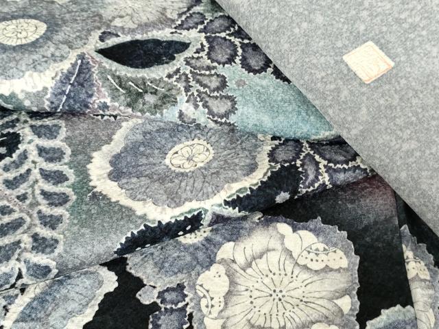 平和屋着物●訪問着 作家物 孝美 辻が花 暈し染め 正絹 逸品 AABG3553cs