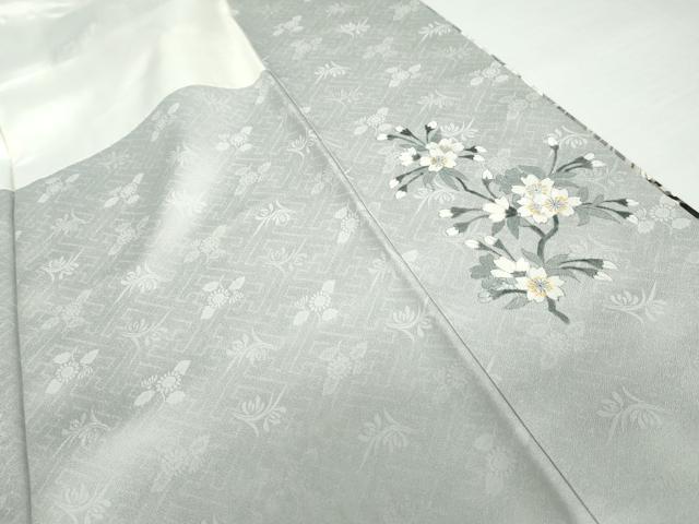 平和屋着物●訪問着 高橋一海 手描き 花車文 暈し染め 金彩 正絹 逸品 AABG3571cs