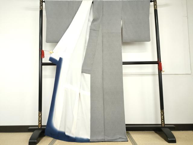 平和屋着物●江戸小紋 角通し 正絹 逸品 AABG3597cs