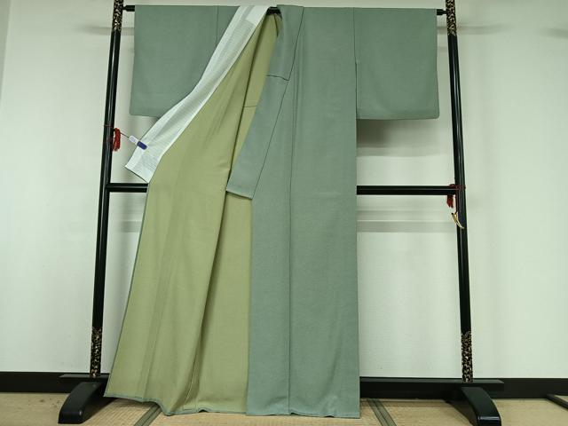 平和屋着物▽江戸小紋 単衣 鮫小紋柄 洗える着物 AABG3734jh