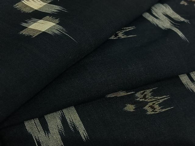 平和屋着物▽本場琉球絣 単衣 綿 逸品 AABJ3139ck