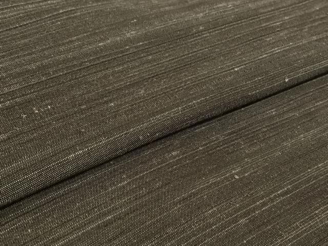 平和屋着物▽男性 紬 単衣 横段文 正絹 逸品 キングサイズ AABG3839jh
